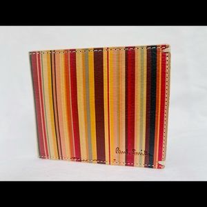 PAUL SMITH signature stripe wallet / billfold